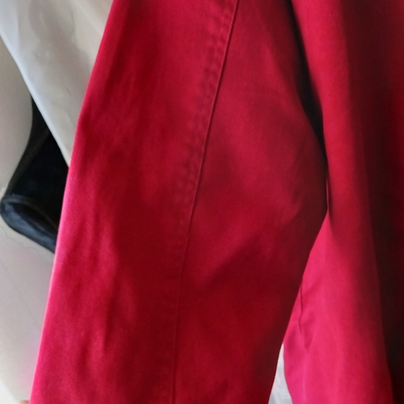 "ALLEGHANY TRAIL" WOMENS  BUTTON-DOWN100%COTTON FLANNEL WORK JACKET..SZ.M - Picture 9 of 10